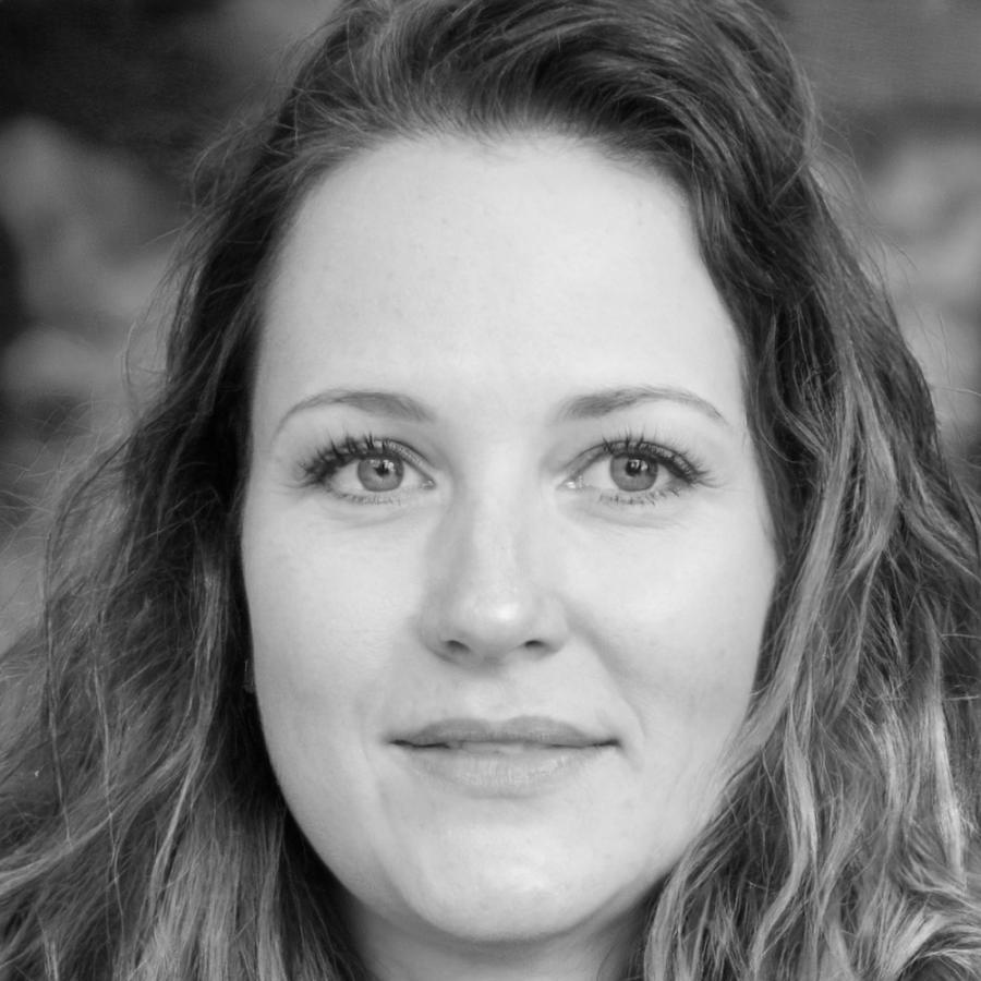 Matilda Fenwick preparing workshop materials